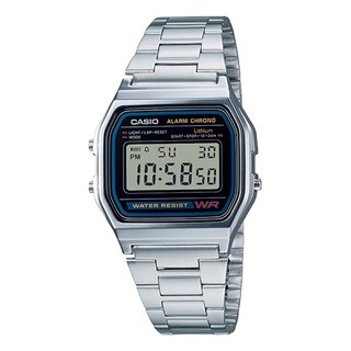 ภาพหน้าปกสินค้าแท้100% นาฬิกาคาสิโอ Casio A158WA-1 รับประกัน 1 ปี อุปกรณ์ครบครับ ที่เกี่ยวข้อง