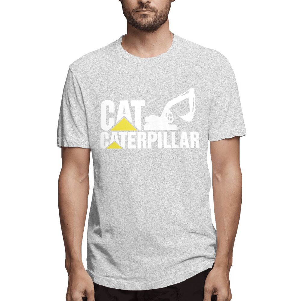 เสื้อยืด-พิมพ์ลาย-jcb-power-system-caterpillar-cat-b-สีดํา