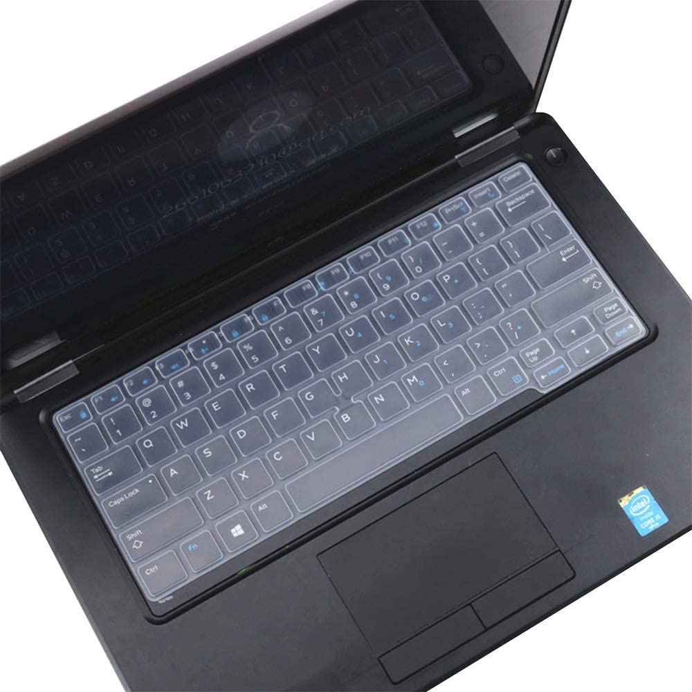 แผ่นซิลิโคนครอบคีย์บอร์ดแล็ปท็อป-ขนาด-14-นิ้ว-สําหรับ-dell-latitude-5400-5401-5410-5411-7400