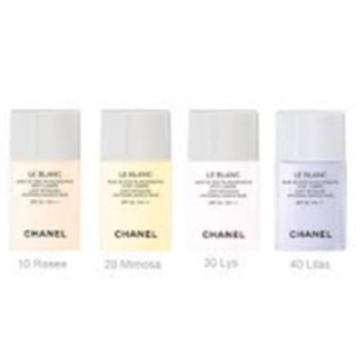 แบ่งขายเบสชาแนล 4 สี CHANEL LE BLANC LIGHT REVEALING WHITENING MAKEUP BASE