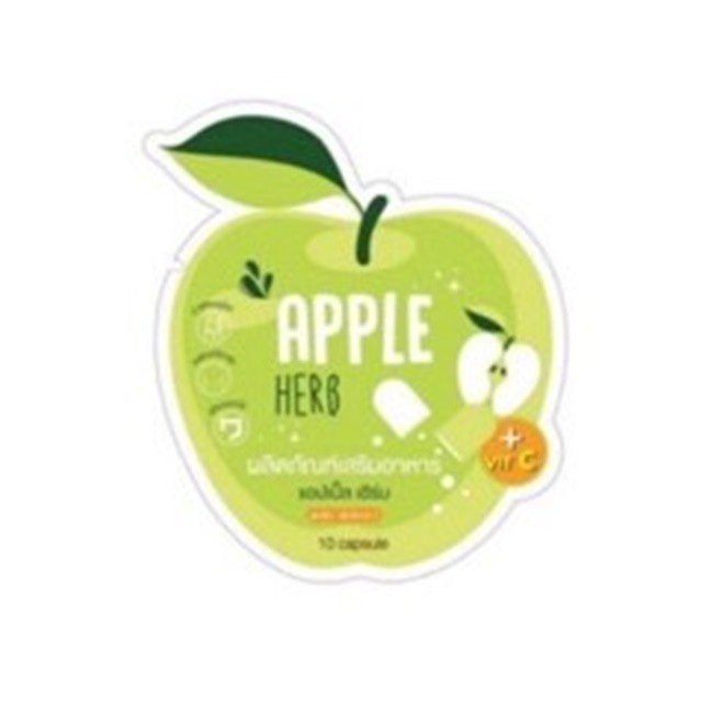 ภาพหน้าปกสินค้าAppleDetoxx แอปเปิ้ลสมุนไพรเพื่อการขับถ่าย 1ซอง 10เม็ด