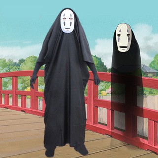 รูปภาพขนาดย่อของชุดผีไร้หน้าจากการ์ตูนSpirited Away ผีNoface ผี No face ชุดคาโอนาชิ kaonashi cp9/7c125/ac22.2/ac34.1ลองเช็คราคา