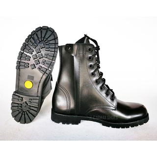 สินค้า รองเท้าทหาร คอมแบท มีซิป หนังเทียม ยี่ห้อ CARMAX รองเท้ารด.