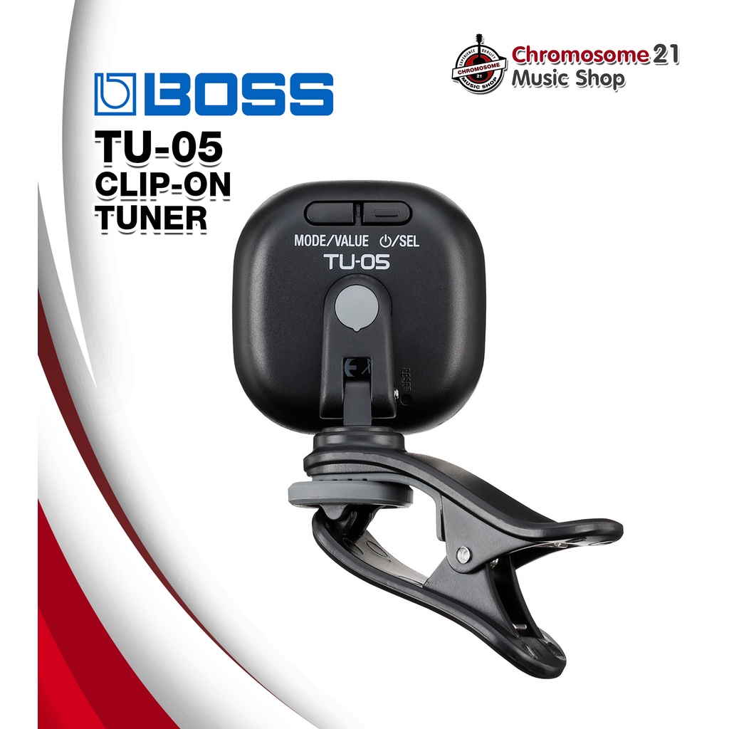 เครื่องตั้งสาย-boss-tu-05-clip-on-tuner-ระบบชาร์ทไฟ