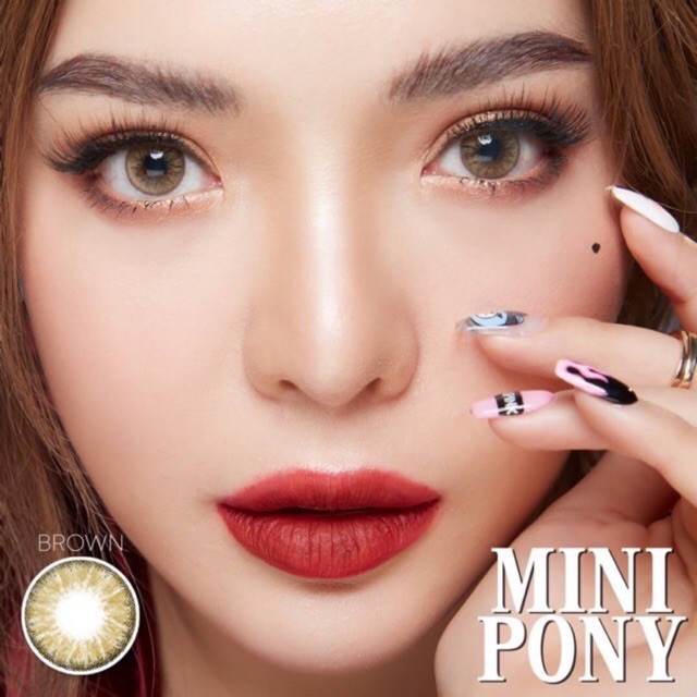 คอนแทคเลนส์-little-pony-mini-pony-brown-gray-lollipop-prettydoll-ขนาดมินิ