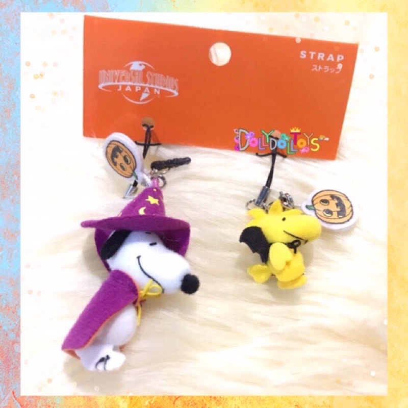 universal-studios-japan-halloween-snoopy-woodstock-strap-plugy-สนูปปี้