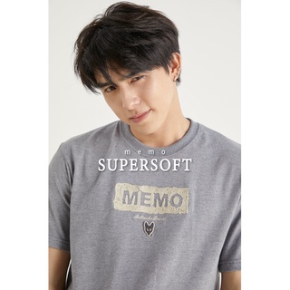 Sale🔥มีไซส์ S เสื้อยืด Memo Supersoft Premium งานปัก รุ่น Authentic line  สินค้าลิขสิทธิ์แท้