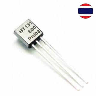 5PCS ทรานซิสเตอร์ BT131-600 TO-92 BT131 TO92 161-600 new  voltage regulator IC transistor ไตรแอค triac