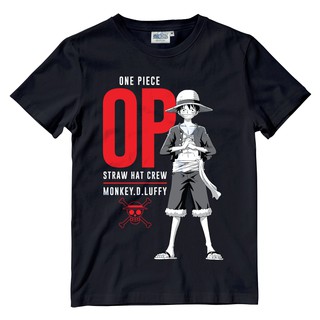 ผ้าฝ้าย 100%Dextreme เสื้อวันพีซ One Piece Luffy DOP-1229S-3XL