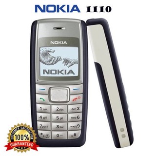สินค้า มือถือปุ่มกด Nokia โทรศัพท์มือถือปุ่มกด Nokia 1110i โนเกีย ปุ่มกดมือถือ เครื่องแท้100% ตัวเลขใหญ่ สัญญาณดีมาก ลำโพงเสียง