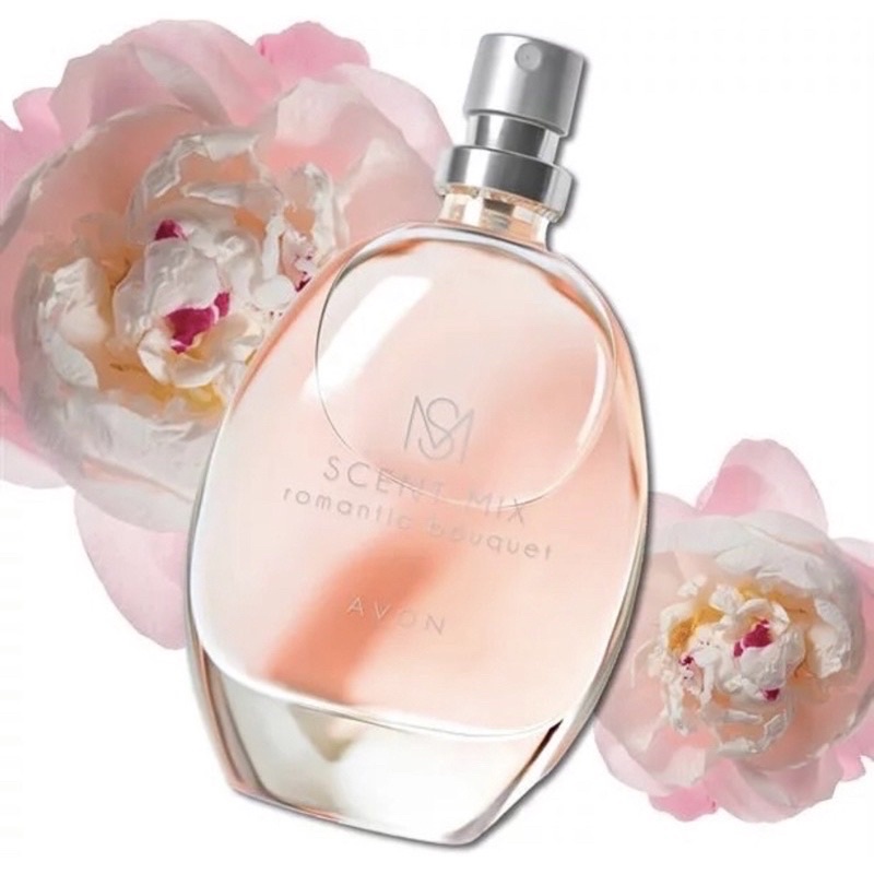 lotใหม่-น้ำหอมavon-scent-mixromantic-boutiquet-floral-eau-de-toillete-30ml-ตัวหอม-หลายลุค-หอมหรู-หอมสดชื่น
