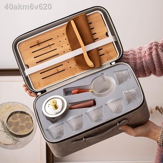 Travel tea set▲⊙☈สะดวกแก้วชาเดินทางชุดน้ำชาถ้วยชากลางแจ้งชุดเล็กของเครื่องชงชาตั้งแคมป์ท่องเที่ยวอุปกรณ์ดื่มชา