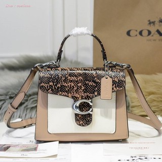 (แท้ 💯%‼) Coach Tabby Shoulder Bag Top Handle 20