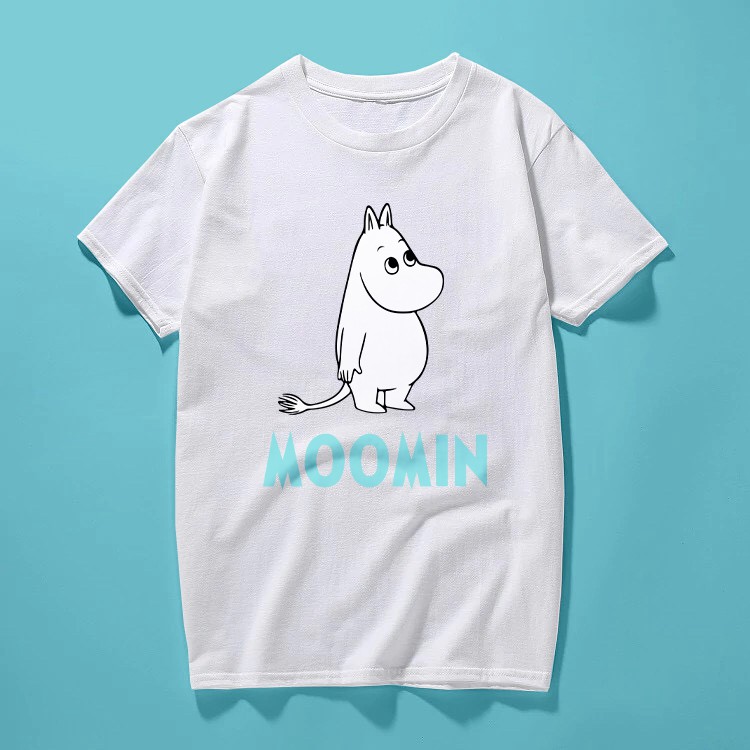 hh-moomin-เสื้อยืดลายมูมิน-เสื้อยืดผ้าฝ้าย