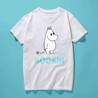 HH MOOMIN เสื้อยืดลายมูมิน เสื้อยืดผ้าฝ้าย