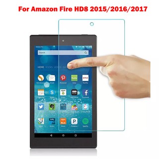 ฟิล์มกระจกนิรภัยกันรอยหน้าจอแท็บเล็ต 9H สําหรับ Amazon Kindle Fire HD 8 7 2017 2018 2019 HD 8 2020 Plus