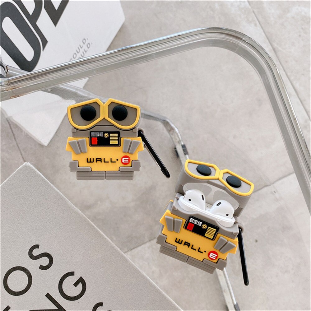 for-airpods-1-2-pro-case-robot-wall-e-wall-eve-3d-silicone-earphone-charging-box-cover-soft-wireless-headset-protective-cases