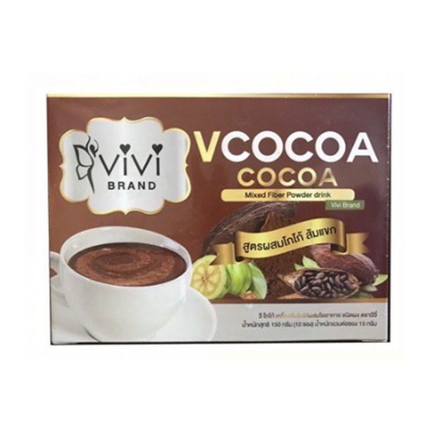 ภาพหน้าปกสินค้าวีวี่โกโก้ Cocoa By Vivi 10 ซอง