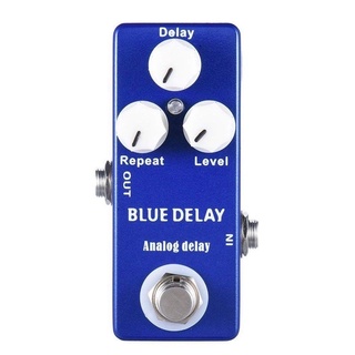 [พร้อมส่ง🚚] เอฟเฟคกีต้าร์ MOSKY รุ่น Blue Delay Analog Delay ​ ดีเลย์ ของแท้ 100% Guitar Effect  เอฟเฟค + รับประกันศูนย์