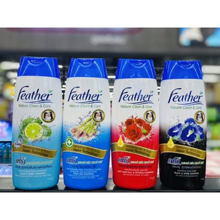 Feather Nature Clean &amp; Care (340 ml.) แฟซ่า เนเจอร์ คลีน แอนด์ แคร์ แชมพู มี 4 สูตร