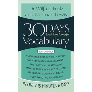 หนังสือภาษาอังกฤษ 30 Days to a More Powerful Vocabulary พร้อมส่ง