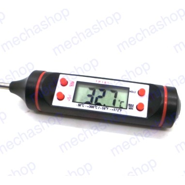 เทอร์โมมิเตอร์วัดอาหาร-เครื่องวัดอุณหภูมิอาหาร-thermometer-digital-lcd-kitchen-cooking-food-probe-electronic-bbq