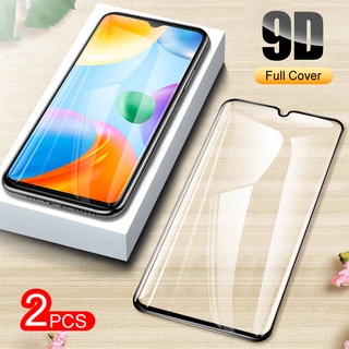 2pcs 9D Tempered Glass For Xiaomi Redmi 10C 10A Case Full Cover Safety Screen Protective Glass Redme10 Redmy 10 A C A10 C10 Film