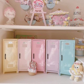 [ พร้อมส่ง 💕] Mini Locker มินิล็อกเกอร์ ตกแต่งโต๊ะ ใส่ของจุ๊กจิ๊ก มินิล็อคเกอร์ ตู้ล็อกเกอร์ ตู้เก็บของ