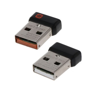 ภาพขนาดย่อของภาพหน้าปกสินค้าWireless Dongle Receiver Unifying USB อะแดปเตอร์สำหรับ Logitech Mouse Keyboard จากร้าน darkide.th บน Shopee