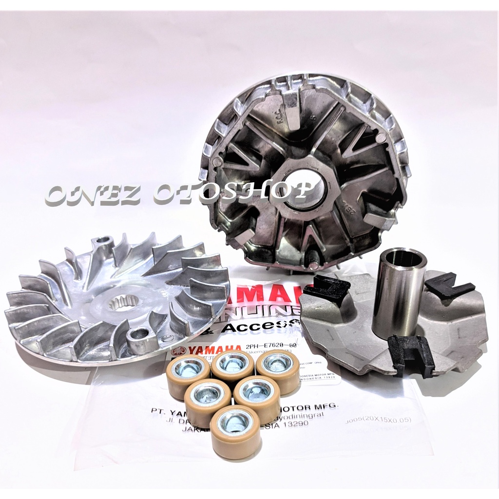 Pully PULEY ชุดตัวเรือน MIO M3 ด้านหน้า และพัดลม MIO M3 SOUL GT 125ph ...