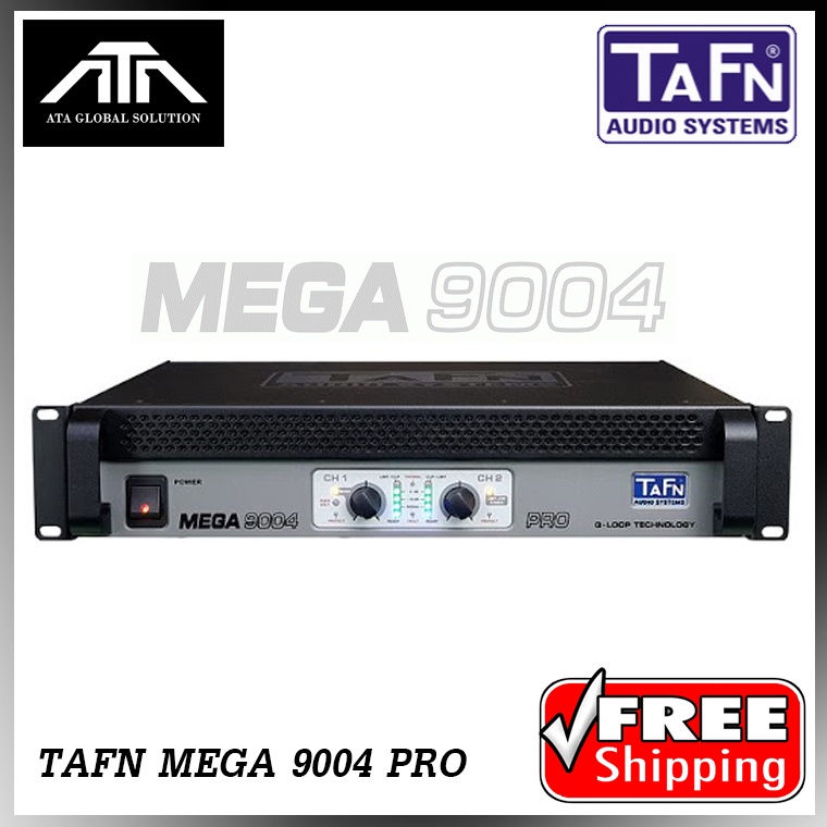 สินค้าใหม่-รับประกัน-บ-tafn-พาวเวอร์แอมป์-tafn-mega-9004-pro-mega-9004-ราคาต่อ-1-แท่น-made-in-thailand