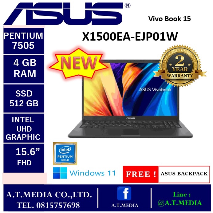 Asus VivoBook 15 X1500EA-EJP01W | Shopee Thailand