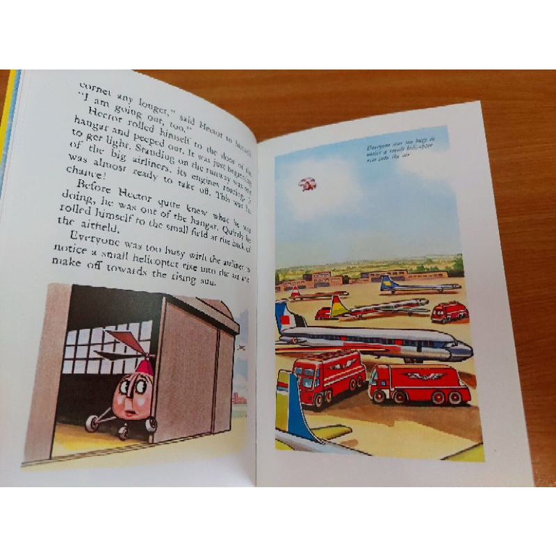 หนังสือปกแข็งเล่มเล็ก-hector-the-helicopter-มือสอง