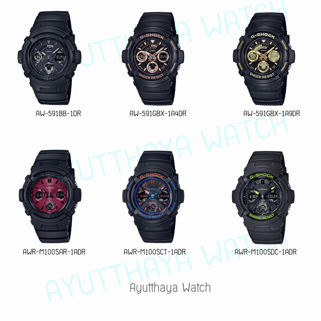 ของแท้-casio-g-shock-นาฬิกาข้อมือ-รุ่น-aw-591-awr-m100-ของแท้-รับประกันศูนย์-cmg-1-ปี