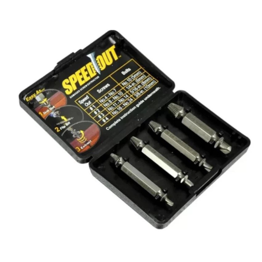 Tools Pro SPEED OUT ชุดเครื่องมือถอนหัวน็อต / สกรู / ตะปู | Shopee Thailand