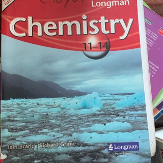 Longman chemistry 11-14 มือ 2 ม2