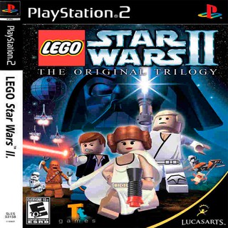 แผ่นเกมส์ PS2 (รับประกันคุณภาพ) LEGO Star Wars II The Original Trilogy (USA)
