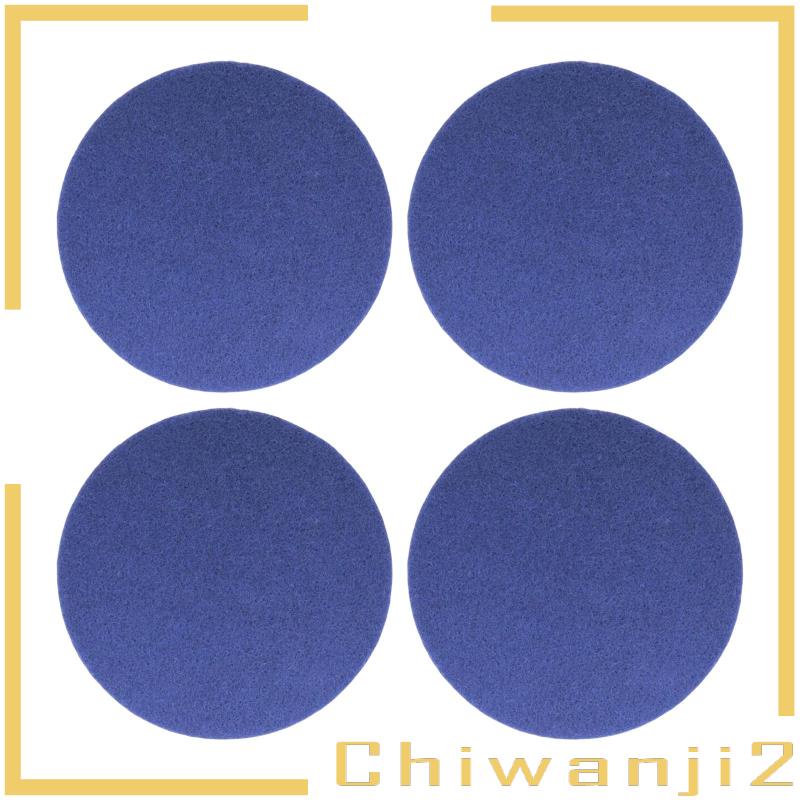 chiwanji2-แผ่นไม้ถูพื้นไฟฟ้า-ทรงกลม-6-5-นิ้ว-แบบเปลี่ยน-4-แพ็ก