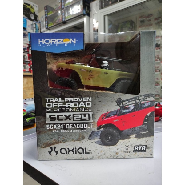 SCX24 SCALE 4WD 1/24 DEADBOLT / 1967 CHEVROLET C10 / JEEP WRANGLER JLU