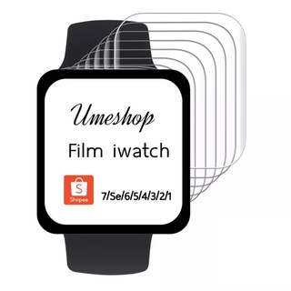 ภาพขนาดย่อของภาพหน้าปกสินค้าiwatch ฟิล์ม ฟิล์ม  ฟิล์ม iwatch film Watch 8 7 / 1 / 2 / 3 / 4 / 5/6 SE ฟิล์ม smart watch film ultra จากร้าน umeshop บน Shopee ภาพที่ 2
