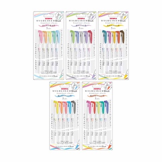 ZEBRA Mildliner Brush set 5 color