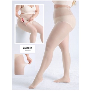 ถุงน่องใส่รับปริญญา ถุงน่องเนื้อเนียนขาเรียวพลัสไซต์