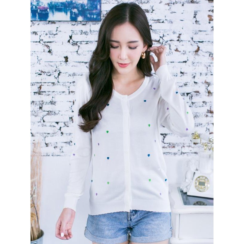 เสื้อคลุมไหมพรม-สวยและถูกมาก