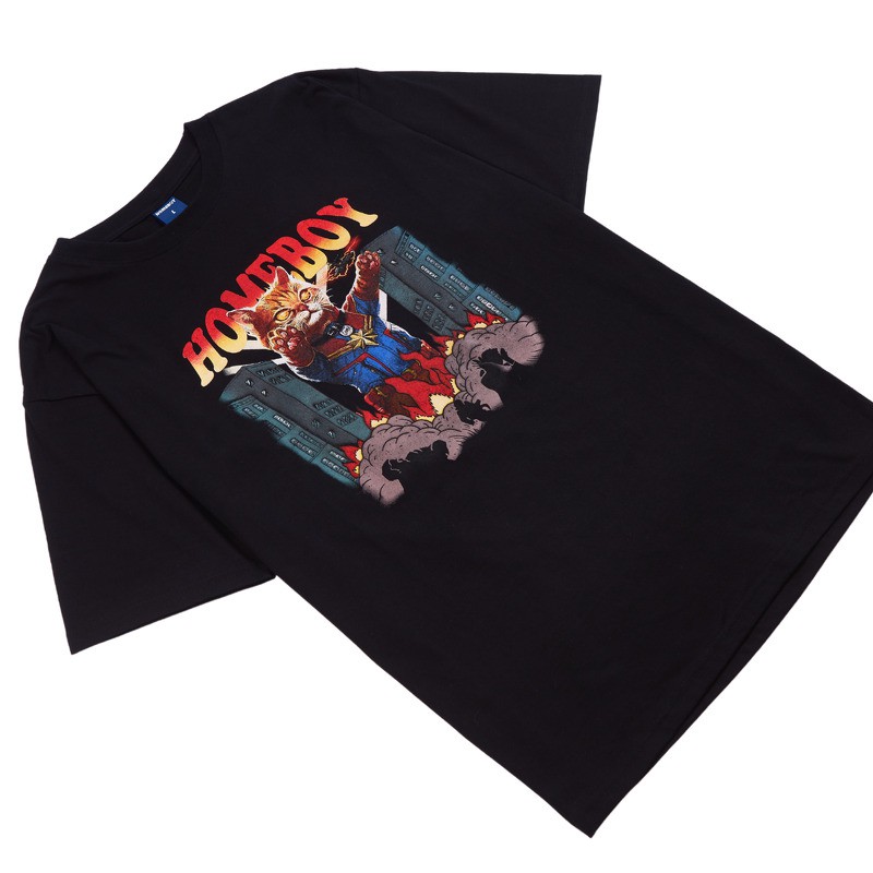 ราคาhomeboy-เสื้อยืดผู้ชายลาย-wondercats-3xl