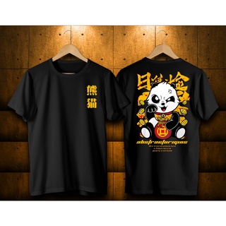 【2022tshirts】Distro เสื้อยืด yakitori สกรีนลาย เสื้อแพนด้า / เสื้อซามูไร / เสื้อแพนด้า kanji / เสื้อ kanji ญี่ปุ่น นามธร