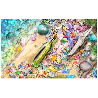 PINTOO: Aimee Stewart - Wishing Bottle on the Beach (1000 Pieces) [Plastic Jigsaw Puzzle]