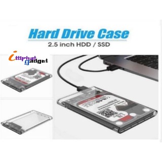กล่องHard disk 2.5 แบบใส USB 3.0  ใส่ HDD Notebook และ SSD
