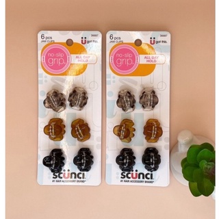 scunci no slip grip mini octopus jaw clips กิ๊บติดผม