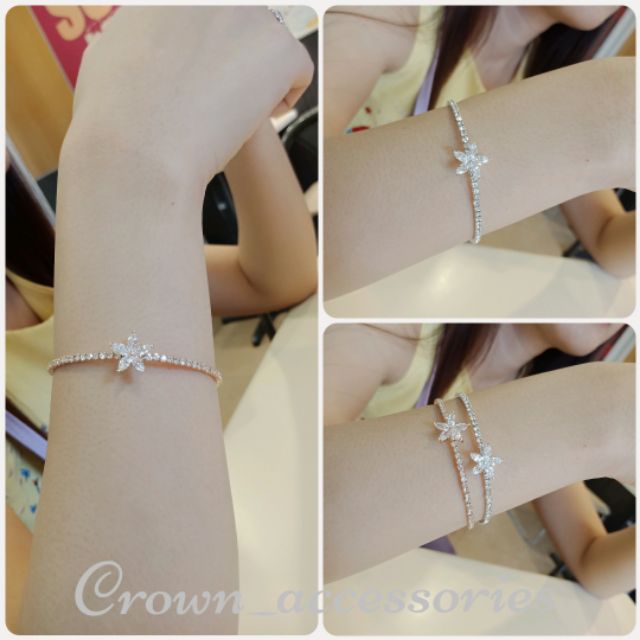 กำไลฟรีไซด์-กำไลข้อมือเพชร-กำไลข้อมือ-กำไลเพชรcz-กำไลjewelry-สร้อยข้อมือ-เครื่องประดับ