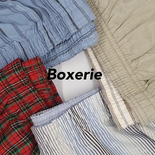 กางเกง Boxer Shorts ทรงtrunk ดีไซน์แบบญี่ปุ่น นั่งไม่โป๊ไม่เข้าวิน